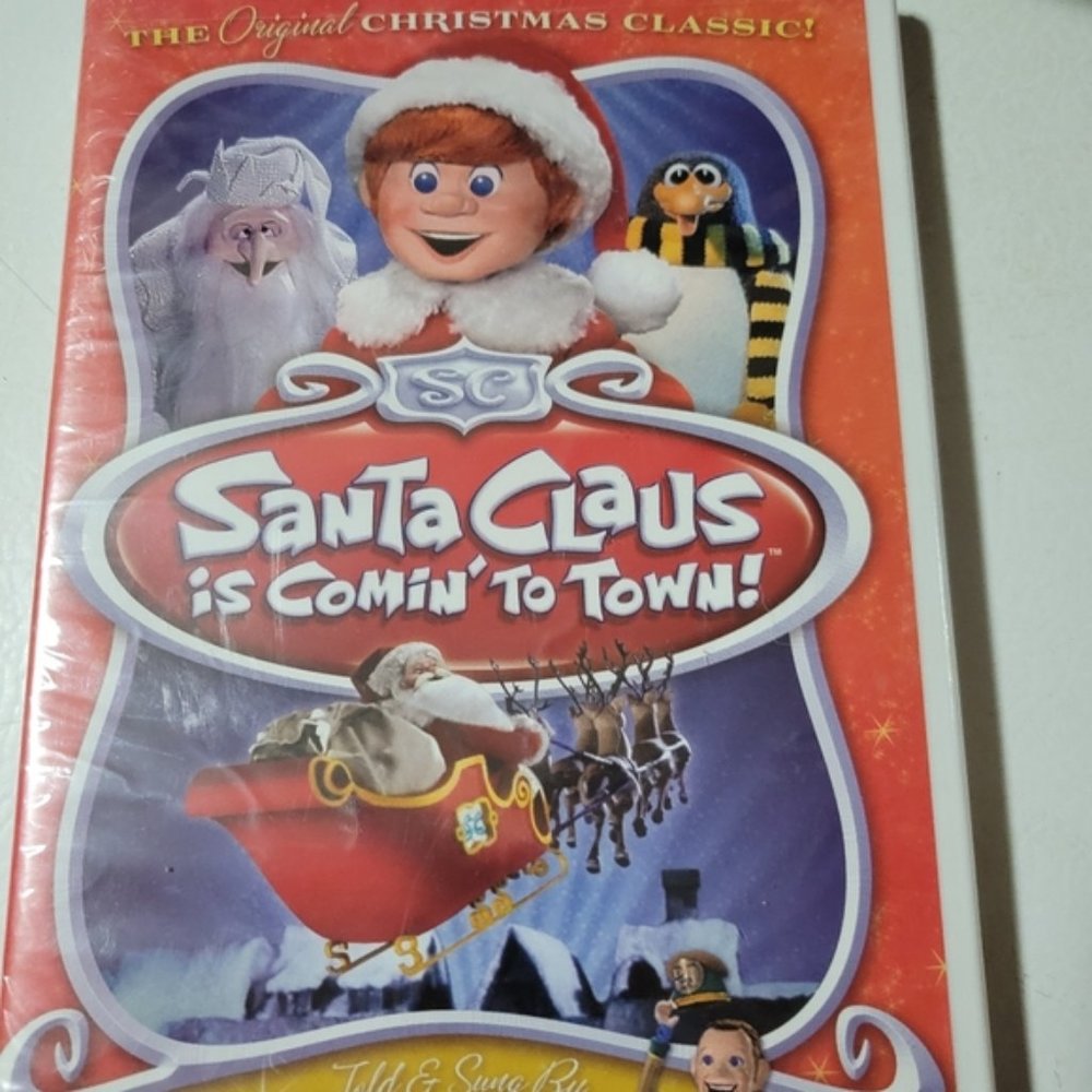 Santa Clause is Coming to town DVD  new